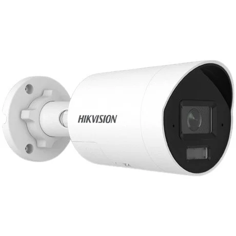 Camera IP 4K HIKVISION DS-2CD2087G3-LI2UY-SL-2.8mm, 8MP, lentila 2.8mm, Smart Hybrid Light 40m ColorVu3, PoE, Alarma, microfon, difuzor, slot card, IP