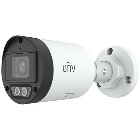 Camera IP ColorHunter Dual-Light, 4MP, lentila 2.8mm, IR 30m, WL 30m, Microfon, SDcard - UNV IPC2124LB-AF28K-DL
