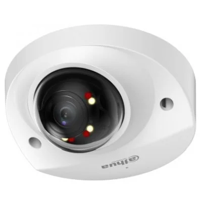 Camera IP Dahua IPC-HDBW2249F-AS-IL-0280B, 2MP, lentila 2.8mm, Smart Dual Light 30m, SMD Plus, microfon, PoE, IP67, IK10