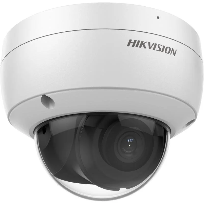 Camera IP dome Hikvision DS-2CD2166G2-ISU, lentila 2.8mm, 6 Megapixel, IR 30m, microfon integrat, IP67, IK10