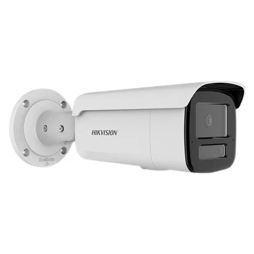 Camera IP HIKVISION DS-2CD2T43G2-LIS2U-SL-2.8mm, 4MP, AcuSense, lentila 2.8mm, Smart Hybrid Light 60m, microfon, Alarma, slot card, PoE, IP67