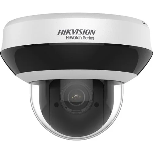 Camera IP PTZ 2MP, lentila varifocala 2.8-12mm, 4x zoom optic, IR 20m, Detectare miscare, PoE, IP66, Hikvision Hiwatch HWP-N2204IH-DE3(F)