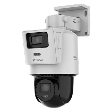 Camera PTZ IP HIKVISION DS-2SE2C400MWG-E14-2.8/8mm, TandemVu, 4+4MP, lentile 2.8/8mm, Smart Hybrid Light 30m, slot card, PoE, IP66