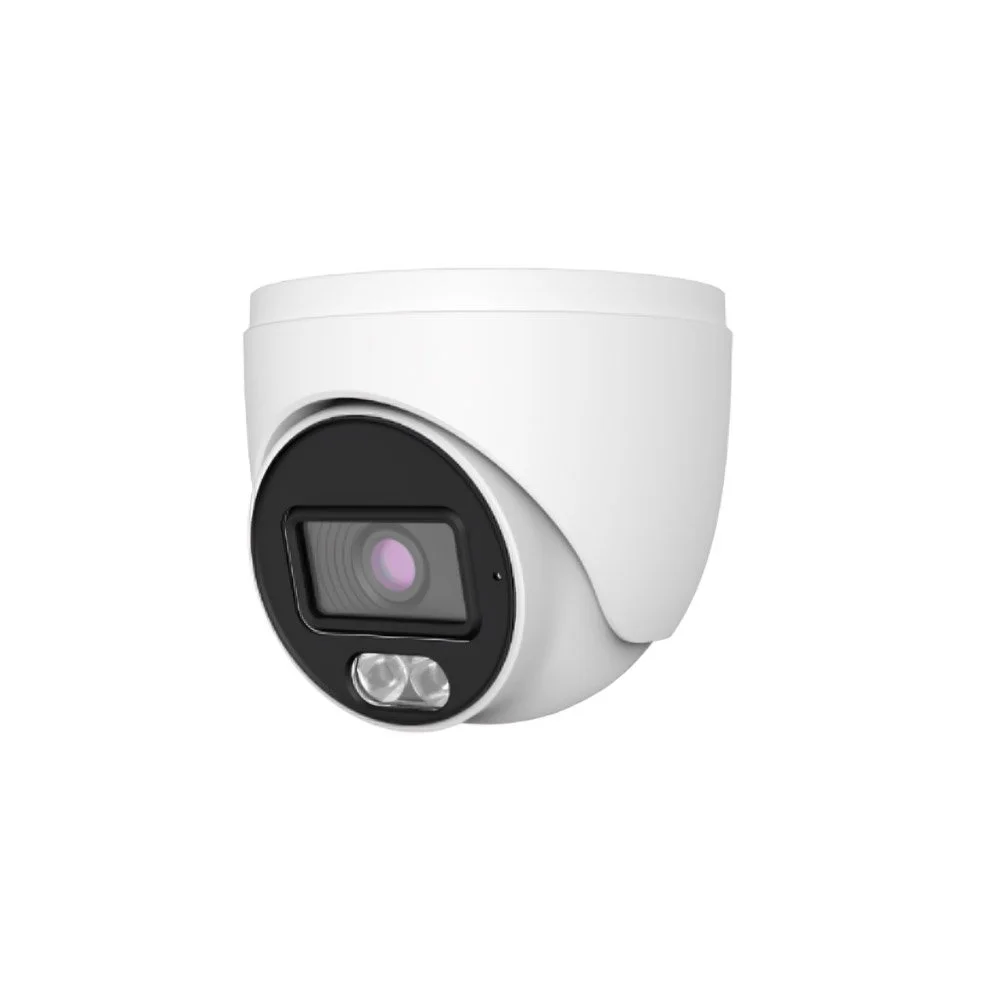 Camera supraveghere dome TVT TD-7524TS3S(AU/WR1), 2 MP, 2.8 mm, lumina alba 20 m, microfon