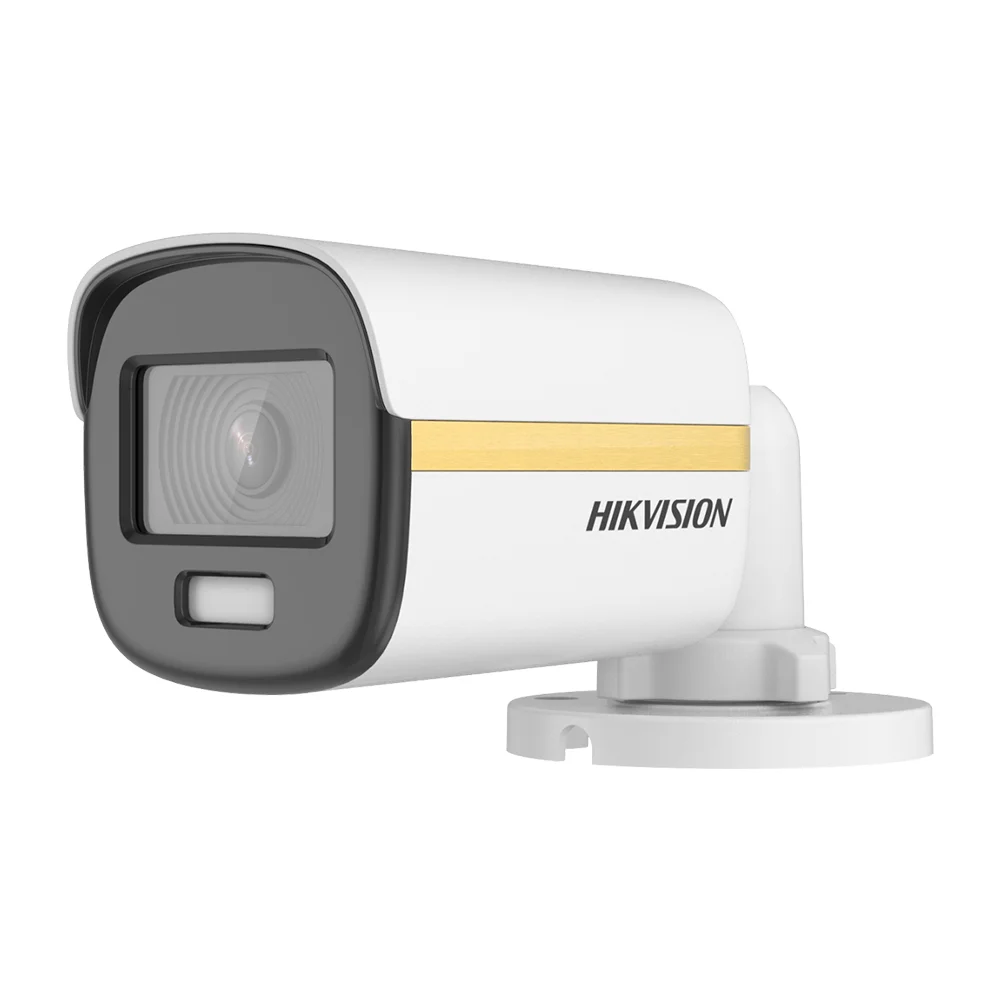 Camera supraveghere exterior Hikvision ColorVu DS-2CE10UF3T-E, 8 MP, 3.6 mm, lumina alba 20 m, PoC