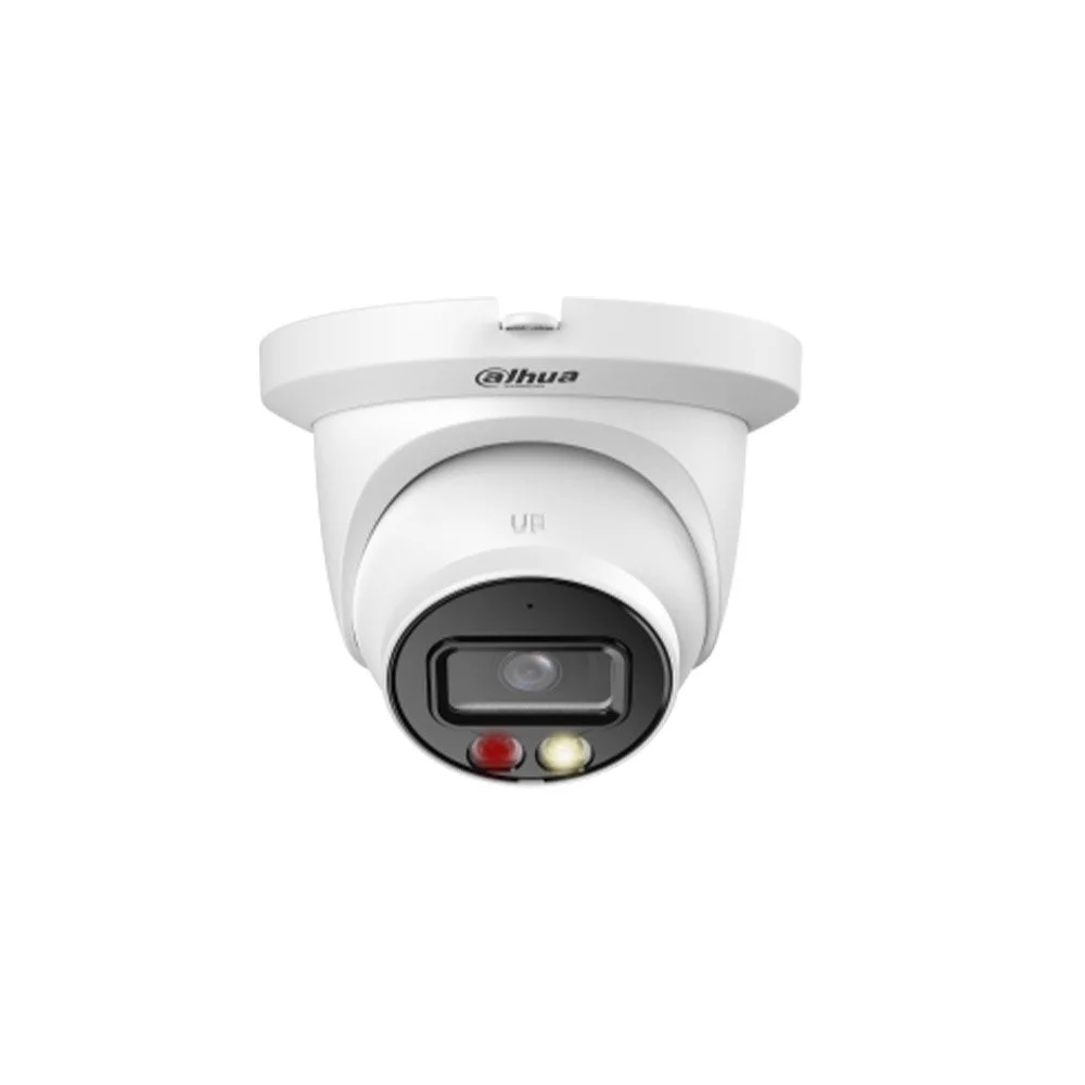 Camera supraveghere exterior IP cu iluminare duala Dahua WizSense IPC-HDW2449TM-S-IL, 4 MP, 3.6 mm, IR/lumina alba 30 m, microfon, slot card, PoE