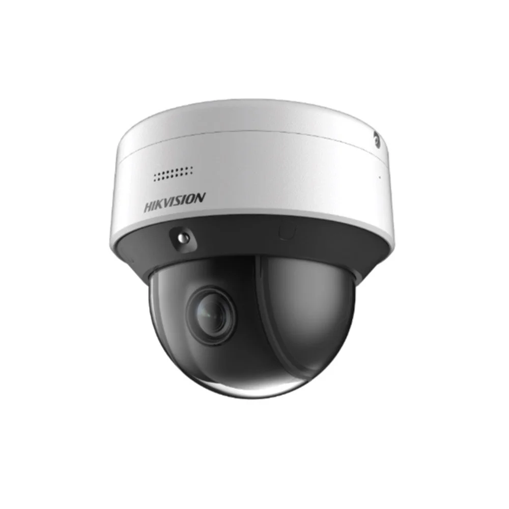 Camera supraveghere exterior IP Speed Dome PTZ Hikvision DarkFighter DS-2DE3C210IX-DE(C1)(T5), 2 MP, 2.8-28 mm, IR 50 m, microfon si difuzor, slot card, PoE
