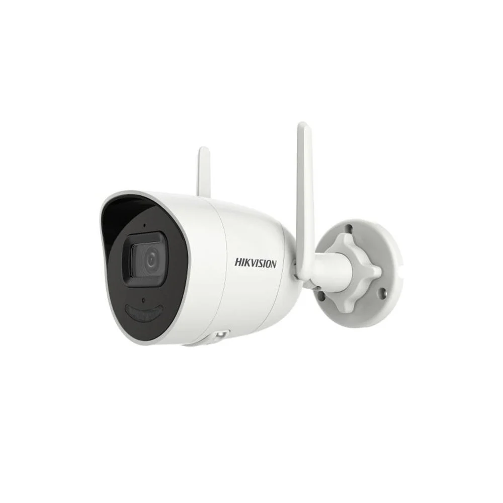 Camera supraveghere exterior IP WiFi Hikvision DS-2CV2021G2-IDW4E, 2 MP, audio bidirectional, 4 mm, slot card, IR 30 m