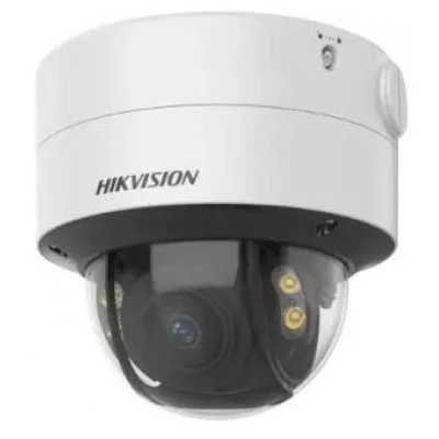 Camera supraveghere Hikvision IP dome DS-2CD2747G2T-LZS, lentila motorizata 2.8-12mm, 4 MP, IR 40m, slot card, microfon, IP66