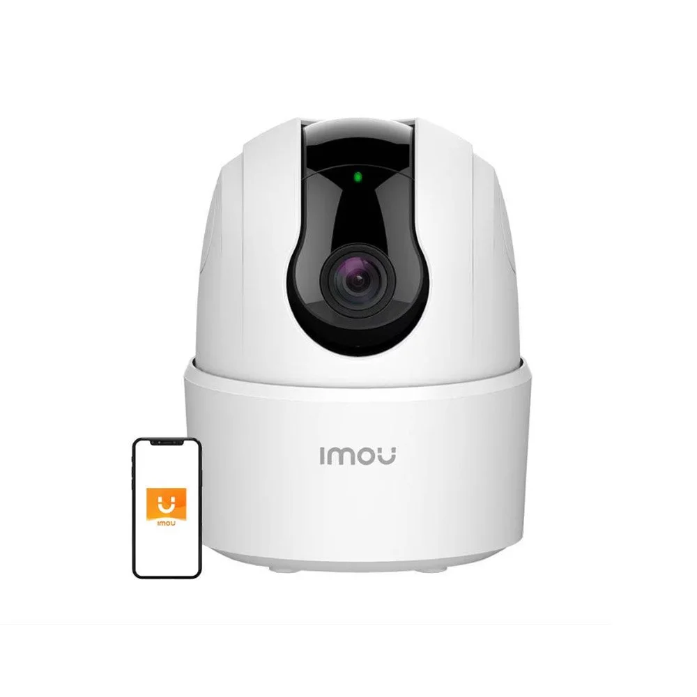 Camera supraveghere interior WiFi Imou Ranger IPC-K2ECP-5H3W, 5 MP, 3.6 mm, microfon si difuzor, alarma, smart tracking, slot card