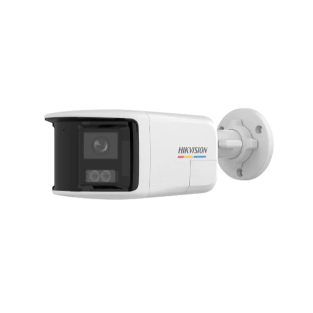 Camera supraveghere IP cu iluminare duala Hikvision ColorVU DS-2CD1T67G2HP-LIUF-SL, 6 MP, ,2.8 mm, IR/Lumina alba 30 m, microfon si difuzor, alarma, stroboscop, PoE