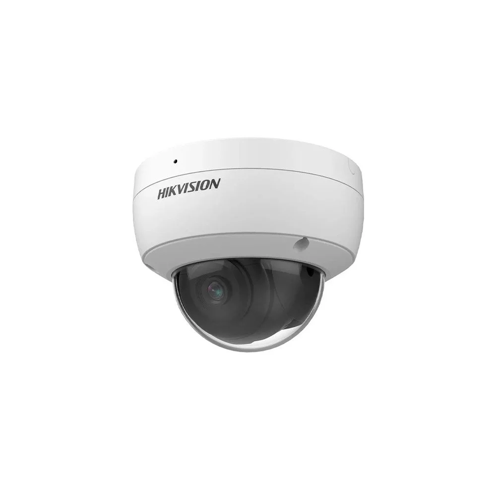 Camera supraveghere IP Dome Hikvision DS-2CD1143G2-IUF28, 4MP, 2.8 mm, IR 30 m, slot card, microfon, PoE