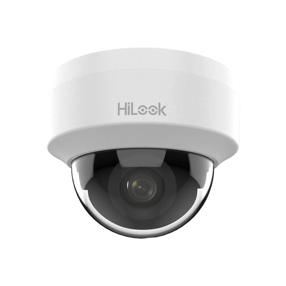 Camera supraveghere IP Dome HikVision HiLook IPC-D121H-C, 2 MP, 2.8 mm, IR 20 m, detectie miscare, PoE