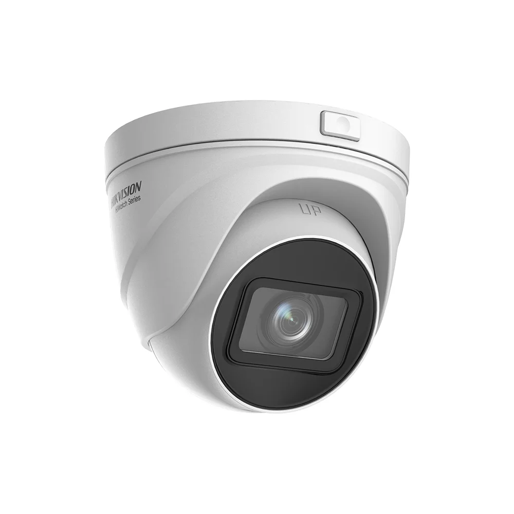 Camera supraveghere IP Dome Hikvision HiWatch HWI-T641H-Z2812(C), 4 MP,  2.8 - 12 mm, motorizata, IR 30 m, slot card, PoE
