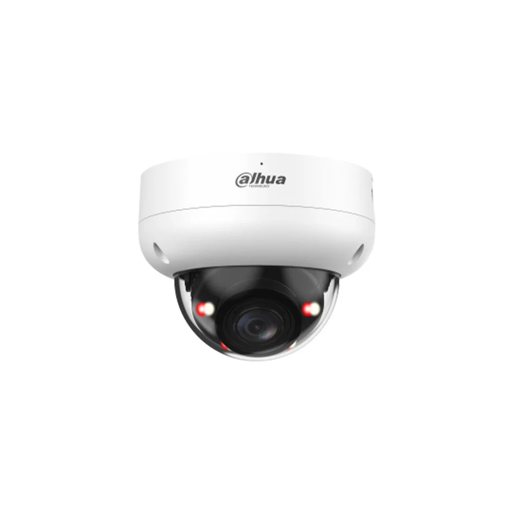 Camera supraveghere IP Dome motorizata cu iluminare duala Dahua WizSense IPC-HDBW3849R-ZAS-IL, 8 MP, 2.7-13.5 mm, IR/lumina alba 50 m, microfon, PoE, slot card