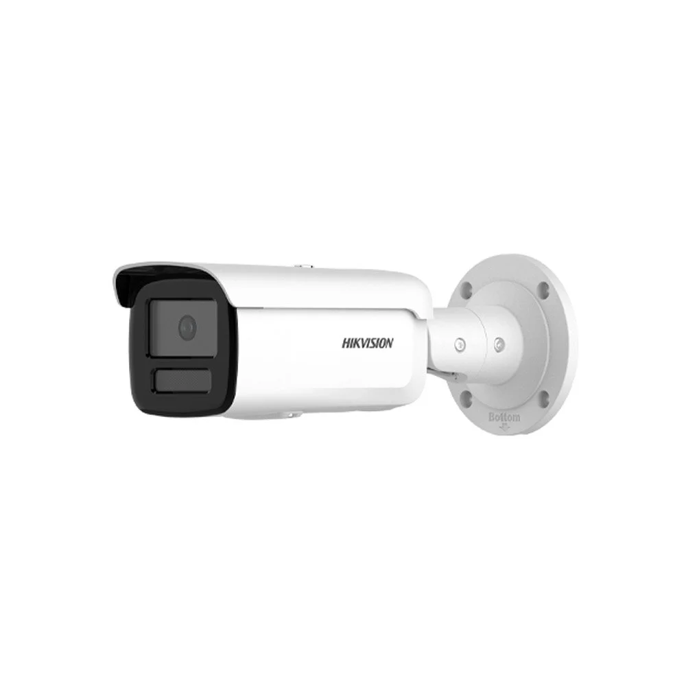 Camera supraveghere IP exterior Hikvision Darkfighter DS-2CD2T66G2H-4I, 6 MP, 2.8 mm, IR 80 m, slot card, PoE