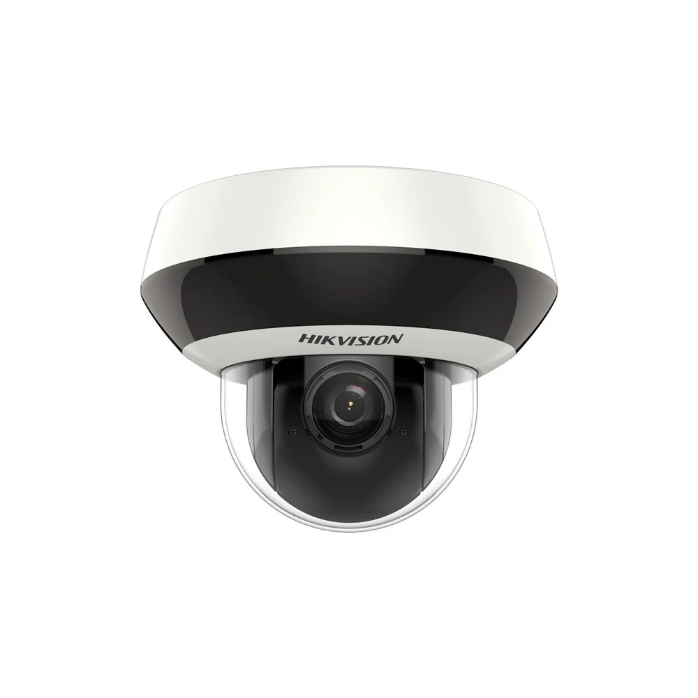 Camera supraveghere rotativa IP WiFi Speed Dome PTZ Hikvision DarkFighter DS-2DE2A204IW-DE3W, 2 MP, 2.8 - 12 mm, IR 20 m, PoE, slot card, microfon