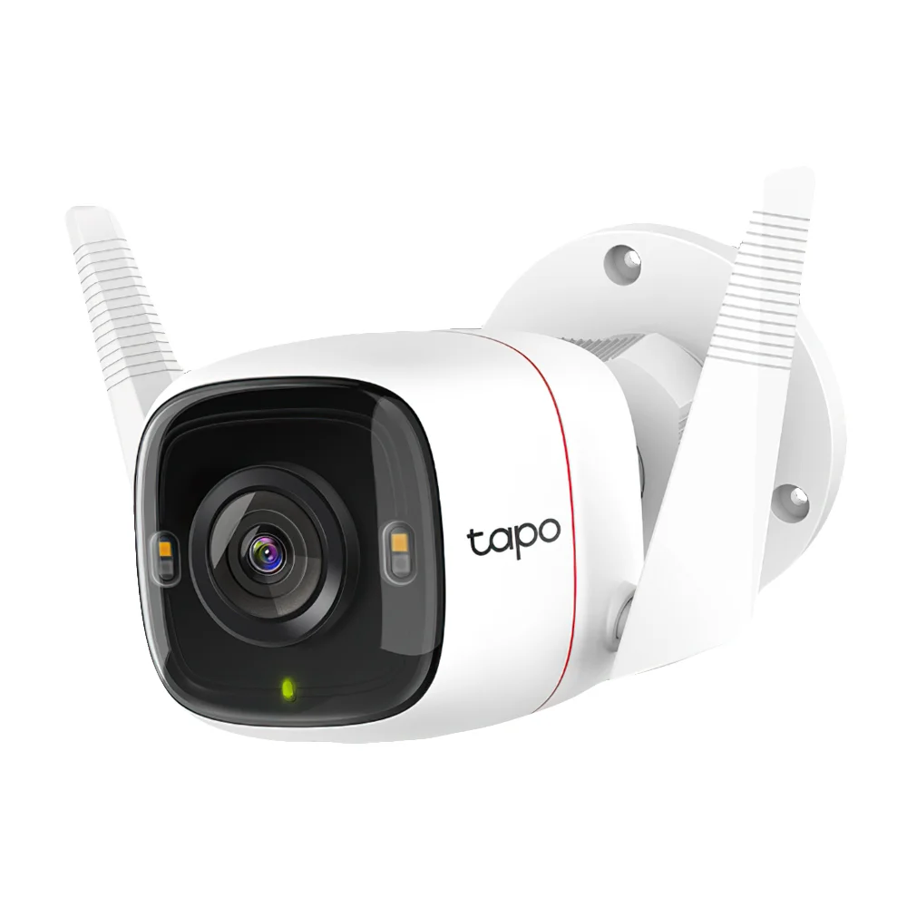 Camera supraveghere WiFi TP-Link Tapo C320WS, 4MP, IR, 3.2mm, Detectie inteligenta, microfon, difuzor, slot card