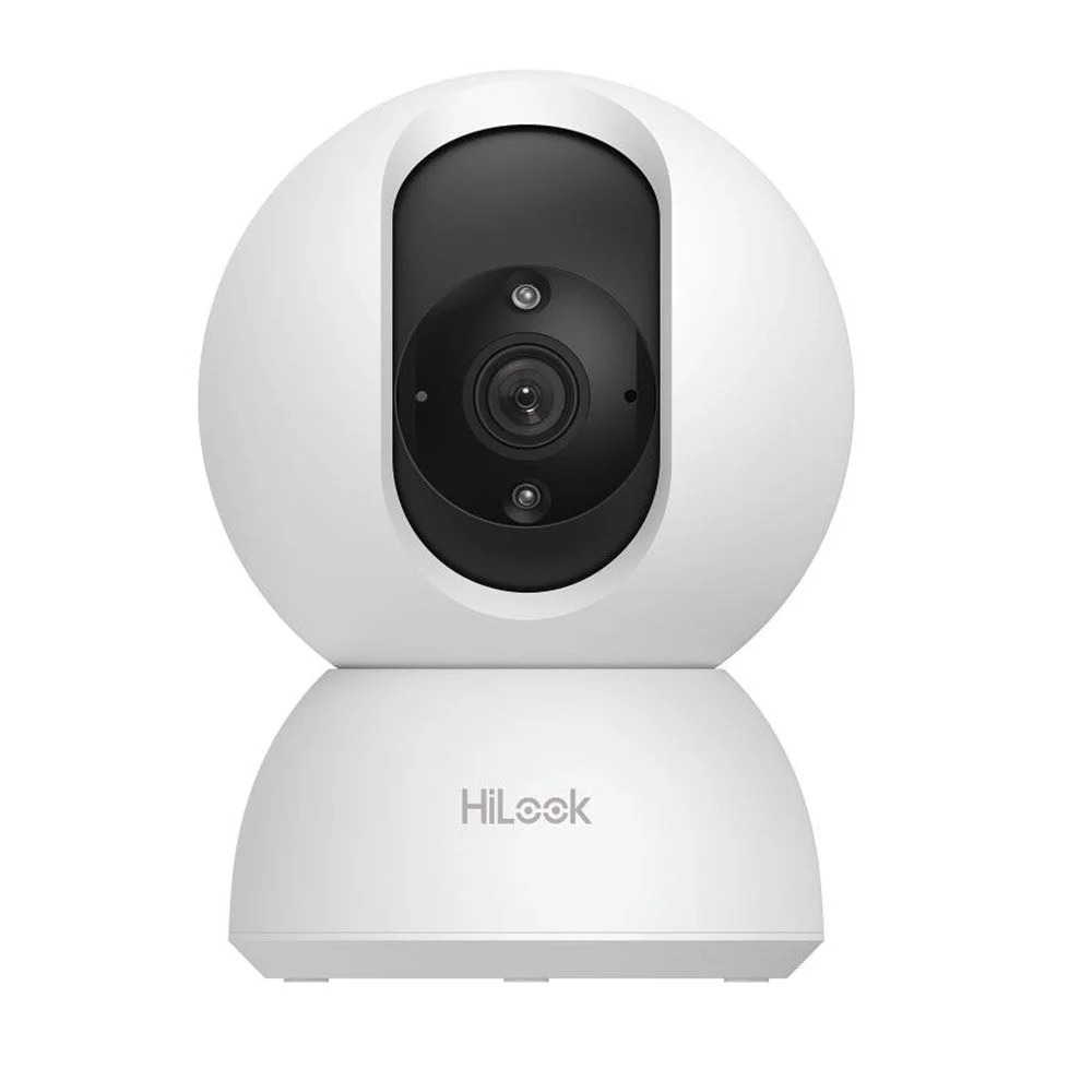 Camera supraveghere wireless IP WiFi interior PT Hikvision HiLook IPC-P220-D/W(W), 2 MP, 4 mm, IR 10 m, microfon si difuzor, slot card, vizualizare de pe telefon, detectie miscare