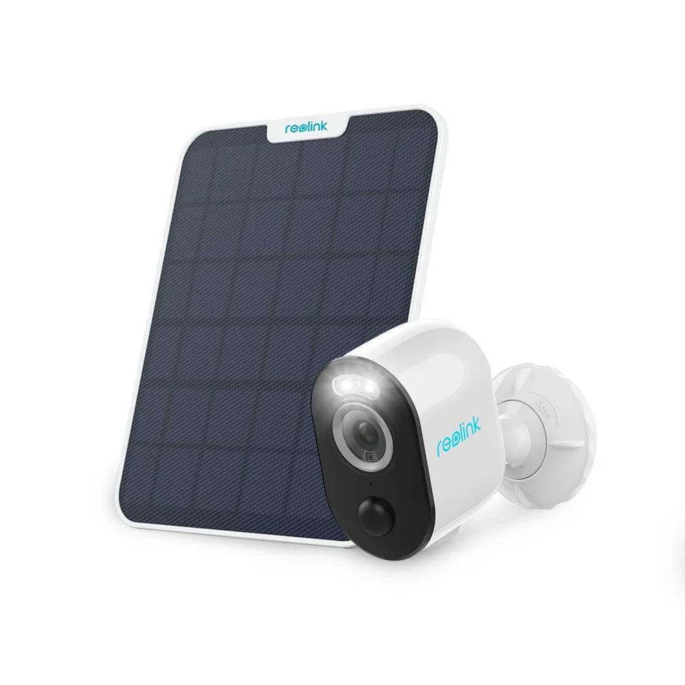 Camera supraveghere wireless WiFi Reolink Argus 3 Pro, 4 MP, IR 10 m, color noaptea 10 m, PIR, sirena, 6000mAh, slot card, microfon, detectie oameni/vehicule + panou solar