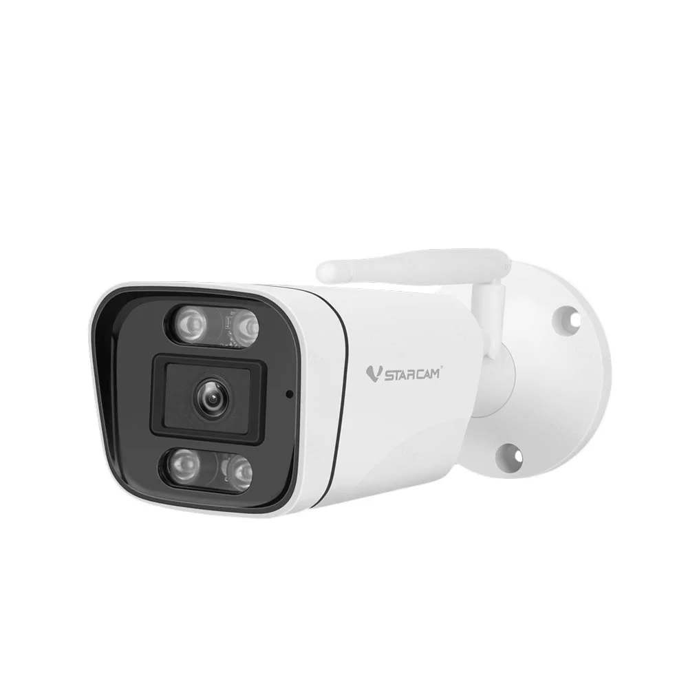 Camera supraveghere wireless WiFi VStarcam CS58, 3 MP, 4 mm, IR 10 m, microfon, difuzor, slot card