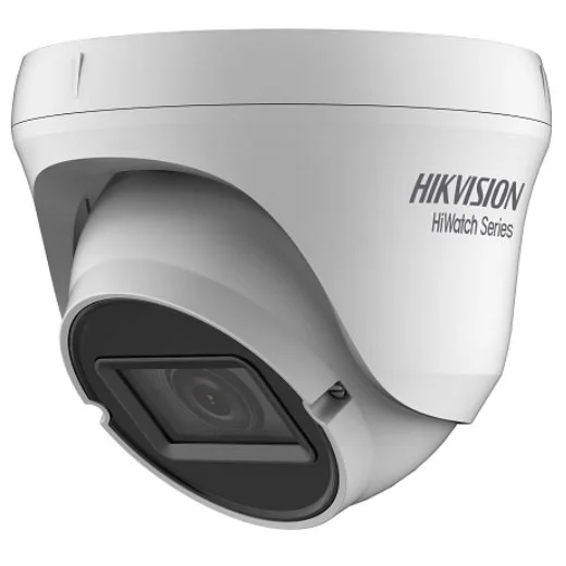 Camera Turbo HD Hikvision HiWatch HWT-T320-VF, 2 MP, lentila 2.8 mm-12 mm varifocala, 4in1, EXIR 2.0, Smart IR 40 m, IP66