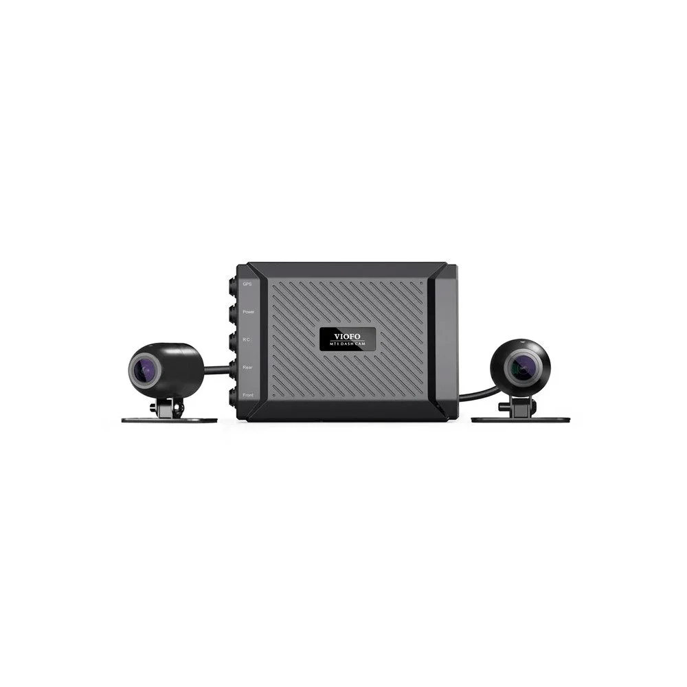 Camera video fata/spate pentru motociclete VIOFO MT1, 2 x 2 MP, WiFi, GPS Logger, slot card, microfon si difuzor, card 32GB inclus