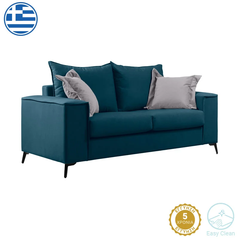 Canapea cu 2 locuri Verona 2  Albastru inchis 173x93x100 cm