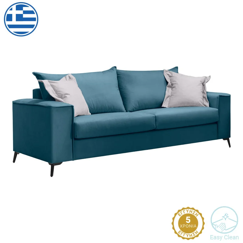 Canapea cu 3 locuri Verona 3  Albastru 225x93x100 cm
