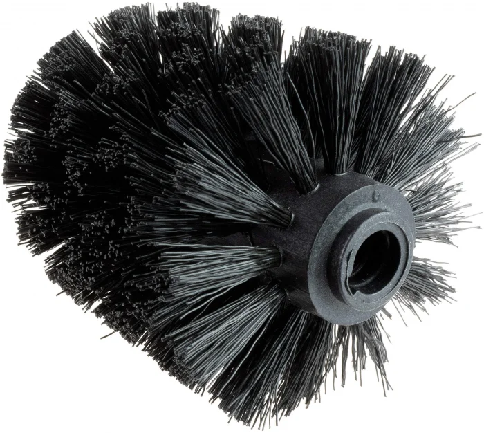 Cap de perie pentru WC, negru, Deante Silia