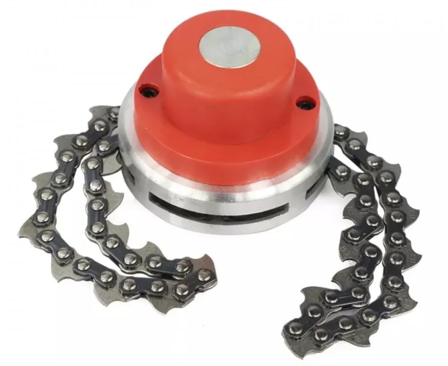 Cap motocoasa cu lant portocaliu MX153