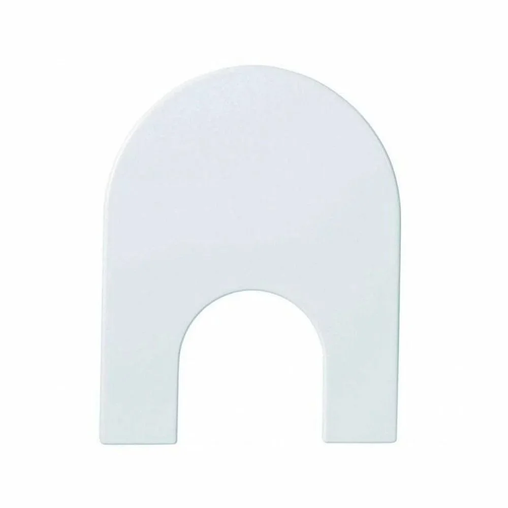 Capac bideu Gala Emma, rotund, alb