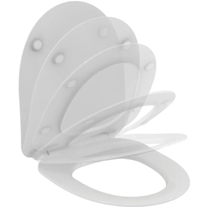 Capac vas WC, soft close, usor de detasat, Ideal Standard i.life A