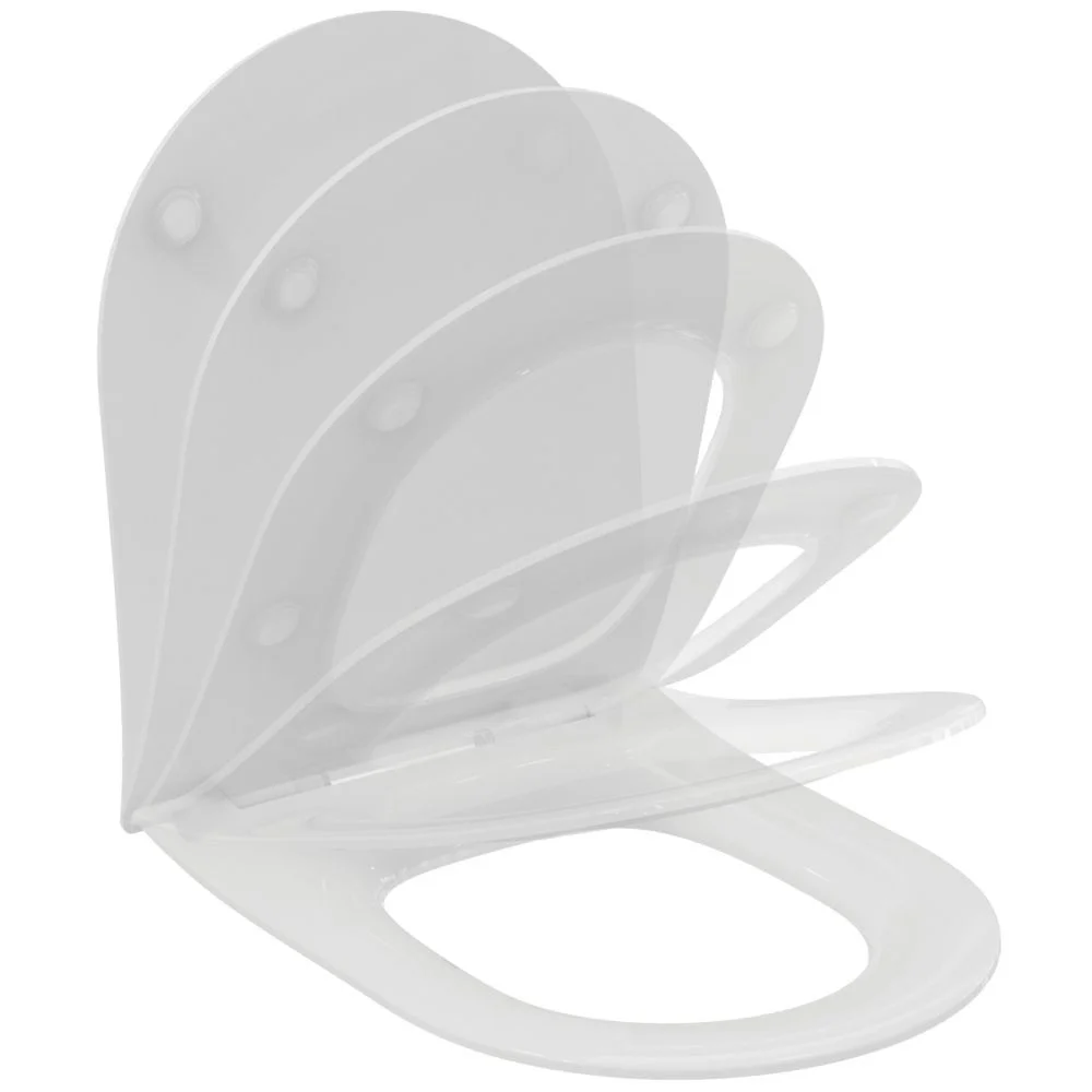 Capac wc soft close duroplast Ideal Standard Blend Curve Slim alb