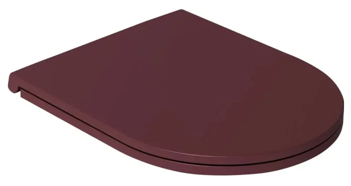 Capac wc softclose slim, bordo, Sapho Isvea INFINITY