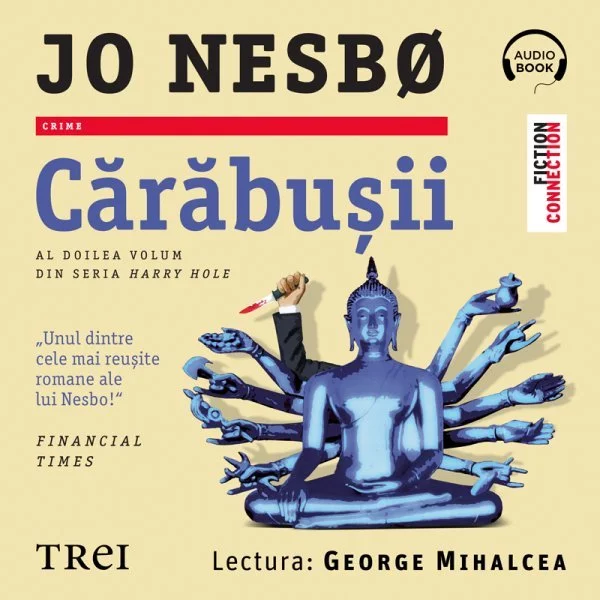 Cărăbușii (seria Harry Hole, vol. 2) - Audiobook - Jo Nesbo