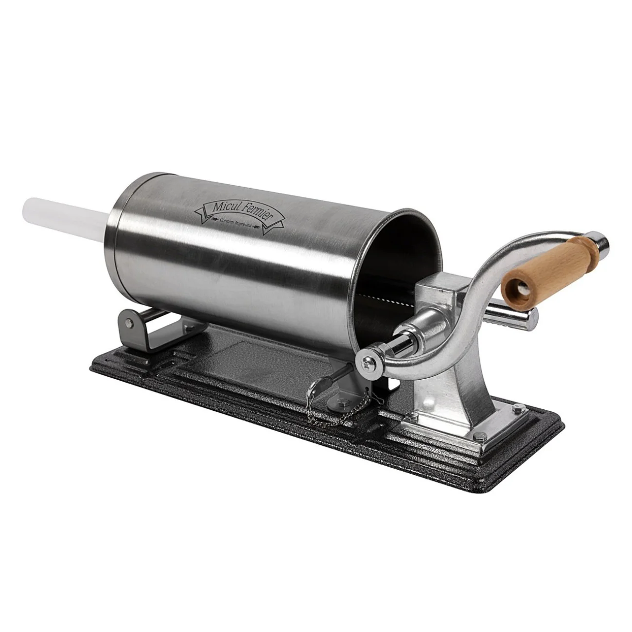 Carnatar Orizontal Inox 5.5 kg, 5 Palnii Incluse, Micul Fermier GF-0825 PRO