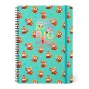 Carnet A4 dictando Maxi, Red Panda, Legami