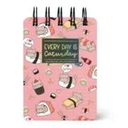 Carnet liniat dictando cu spirala, Pisica Sushi, Legami