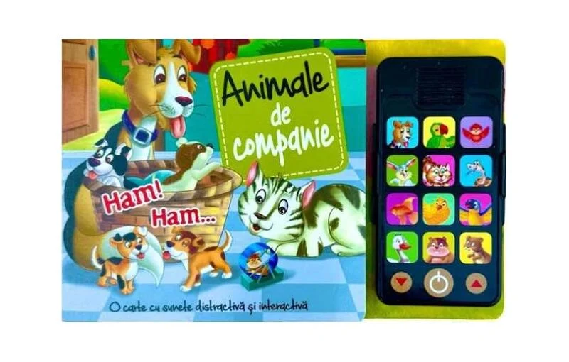 Carte cu sunete. Animale de companie - Board book - Flamingo