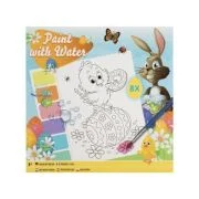 Carte de colorat, Creative Craft, A5, 64 pagini, tematica iepuras de Paste