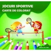 Carte de colorat. Jocuri Sportive - Adina Grigore