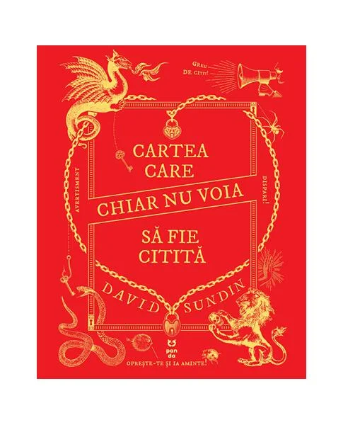 Cartea care chiar nu voia să fie citită - Paperback brosat - David Sundin - Pandora M