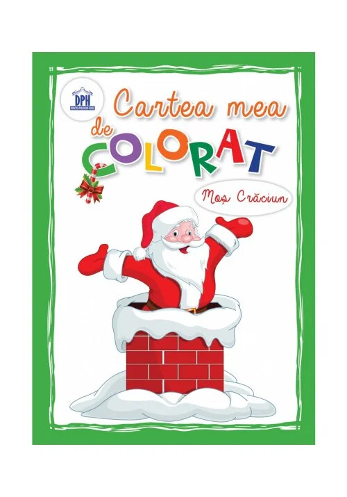Cartea mea de colorat - Mos Craciun