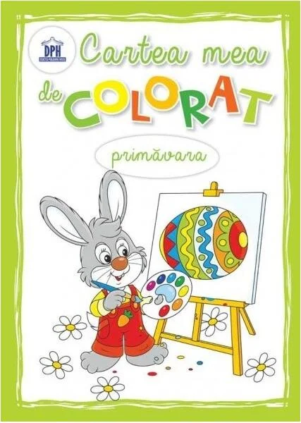 Cartea mea de colorat Primăvara - Paperback - *** - Didactica Publishing House