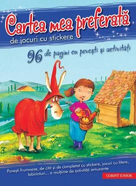 Cartea mea preferata de jocuri cu stickere