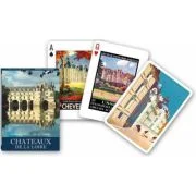Carti de joc de colectie cu tema Castelele de pe Valea Loarei