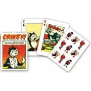 Carti de joc de colectie cu tema Crickey the Cat - Classic British Comics