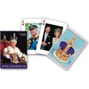 Carti de joc de colectie Piatnik, cu tema King Charles III