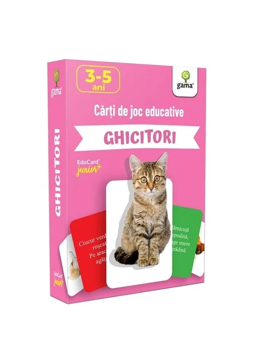 Carti de joc educative. Ghicitori